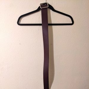 EUC Women's Size M Purple/Burgundy Belt Target Brand